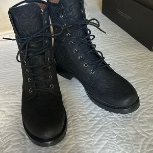 Frye Combat Boots